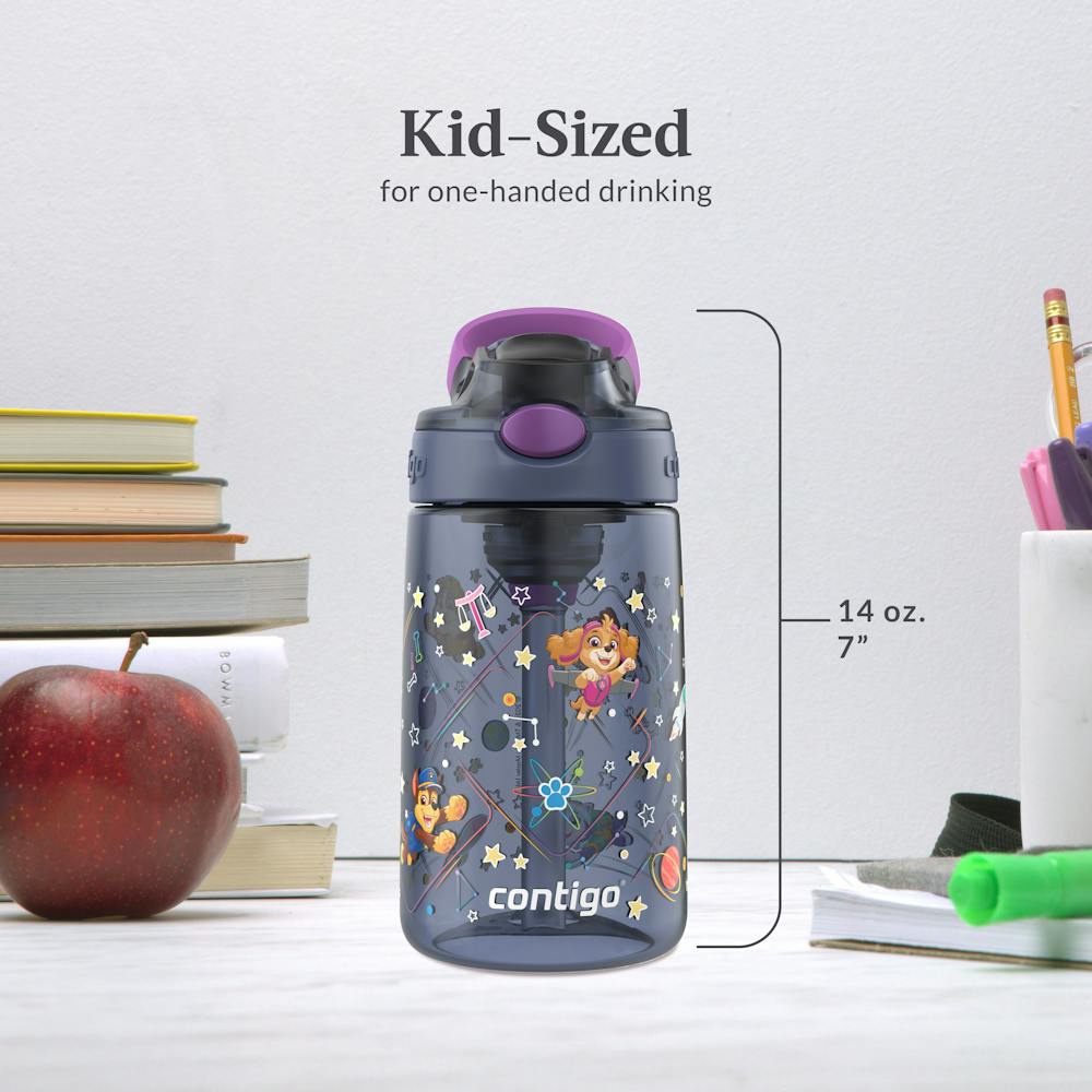 Contigo® Kids Water Bottle with Redesigned AUTOSPOUT® Straw, 14 oz